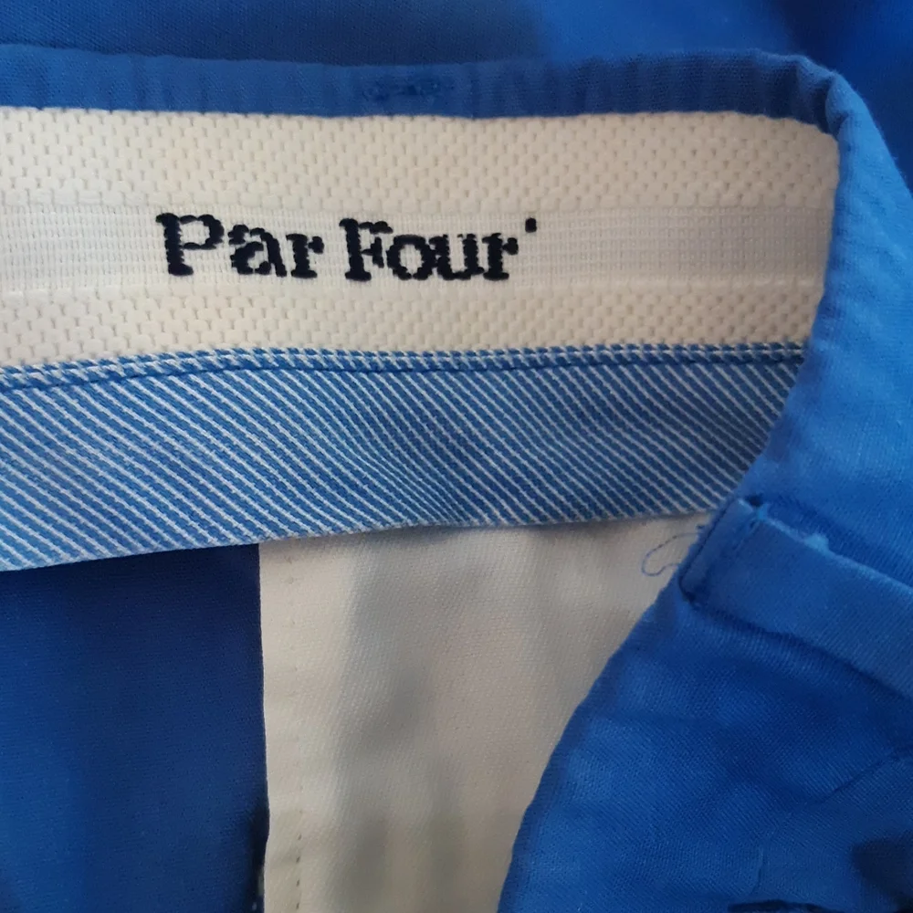 Mens Golf Shorts activewear Loungewear casual wear Blue toned PAR FOUR Sz 36